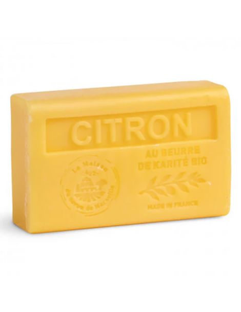 Jabón Marsella de Limón Bio - pastilla de 125 gramos