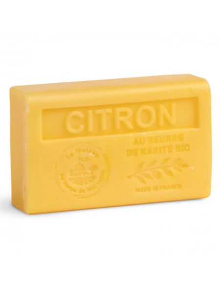 Jabón Marsella de Limón Bio - pastilla de 125 gramos