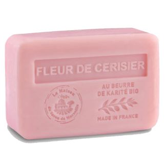 Jabón Marsella Flor de Cerezo Bio - pastilla de 250 gramos