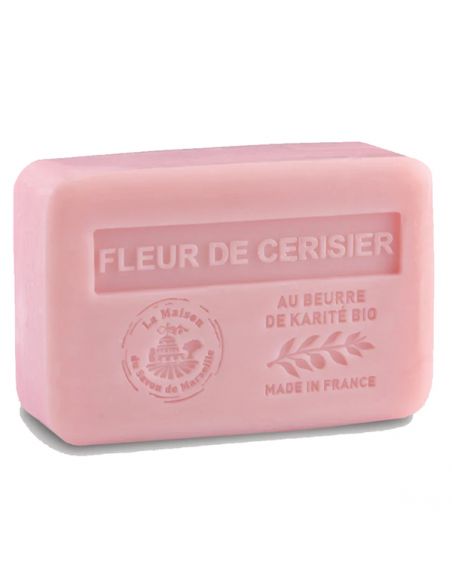 Jabón Marsella Flor de Cerezo Bio - pastilla de 250 gramos