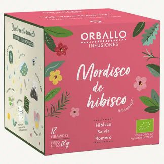 Mordisco de Hibisco Orballo - 12 pirámides