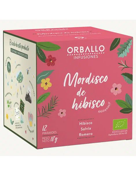 Mordisco de Hibisco Orballo - 12 pirámides