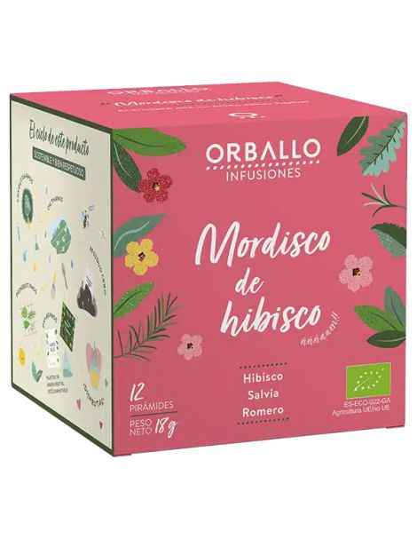 Mordisco de Hibisco Orballo - 12 pirámides