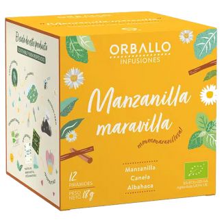 Manzanilla Maravilla Orballo - 12 pirámides
