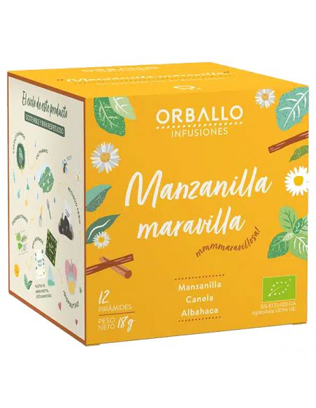 Manzanilla Maravilla Orballo - 12 pirámides