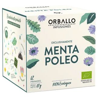 Exclusivamente Menta Poleo Orballo - 12 pirámides