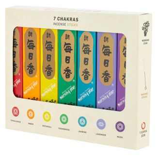 Incienso Té verde (Morning Star Clásico) - caja 50 barritas