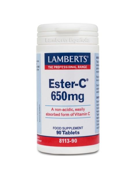 Ester C 650 mg. Lamberts - 90 tabletas