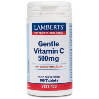 Gentle Vitamina C 500 mg. Lamberts - 100 tabletas
