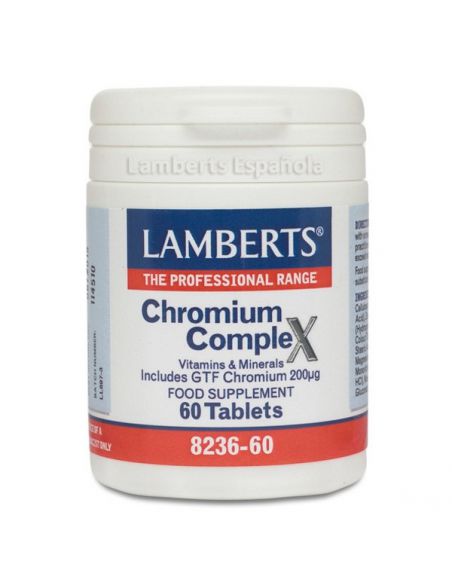 Complejo de Cromo Lamberts - 60 tabletas