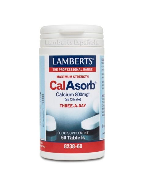 CalAsorb Lamberts - 60 tabletas