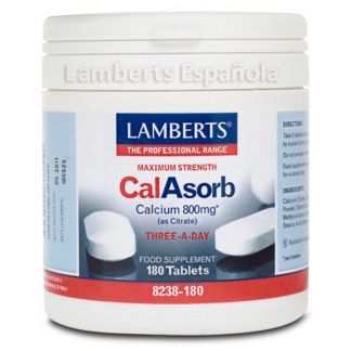 CalAsorb Lamberts - 180 tabletas