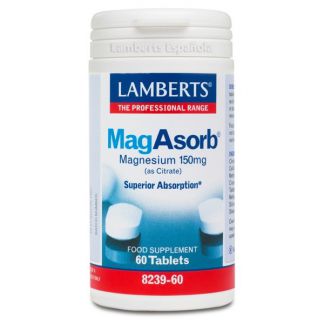 MagAsorb Lamberts - 60 tabletas