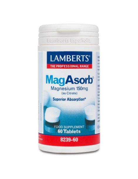 MagAsorb Lamberts - 60 tabletas