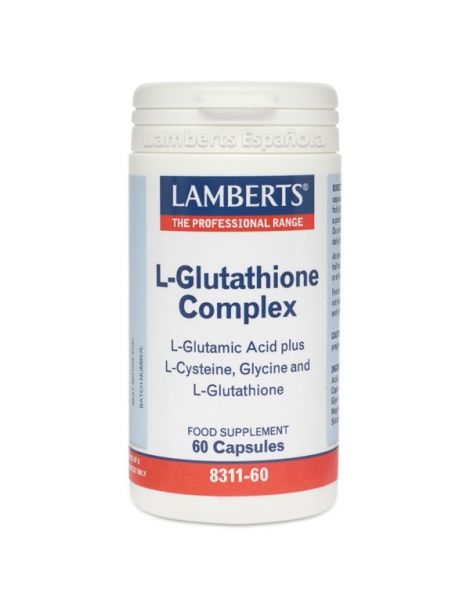L-Glutationa Complex Lamberts - 60 cápsulas