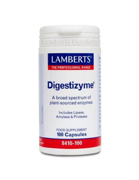 Digestizyme Lamberts - 100 cápsulas