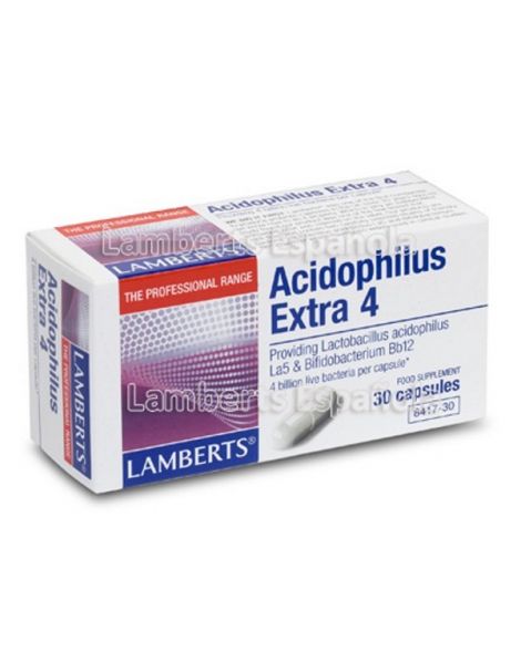 Acidophilus Extra 4 Lamberts - 30 cápsulas