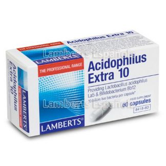Acidophilus Extra 10 Lamberts - 60 cápsulas