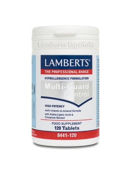 MultiGuard Control Lamberts - 120 tabletas