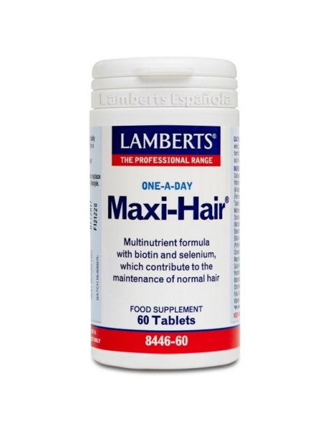 Maxi-Hair Lamberts - 60 tabletas