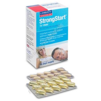 StrongStart para Hombres Lamberts - 60 tabletas y 60 perlas