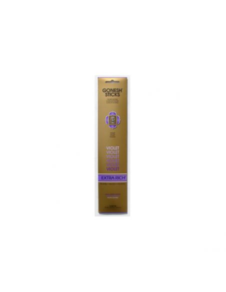 Incienso Violeta (Gonesh Extra Rich) - 20 varillas