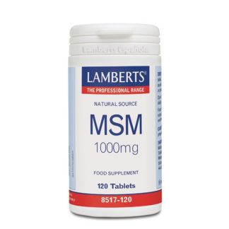 MSM 1000 mg. Lamberts - 120 tabletas