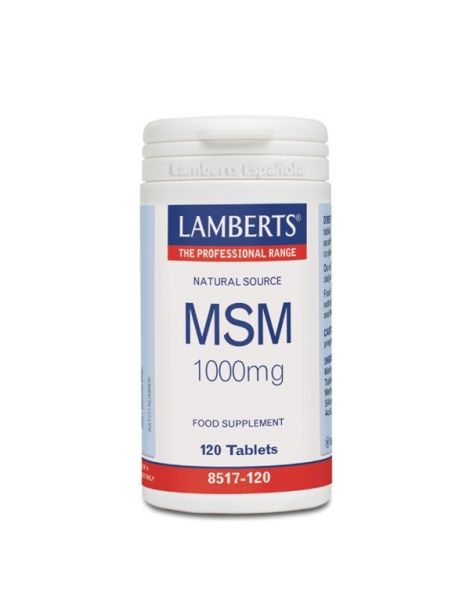 MSM 1000 mg. Lamberts - 120 tabletas