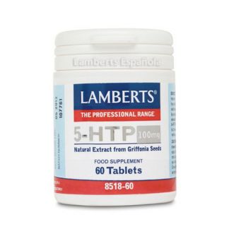 5-HTP Extracto de Semillas de Griffonia 100 mg. Lamberts - 60 tabletas