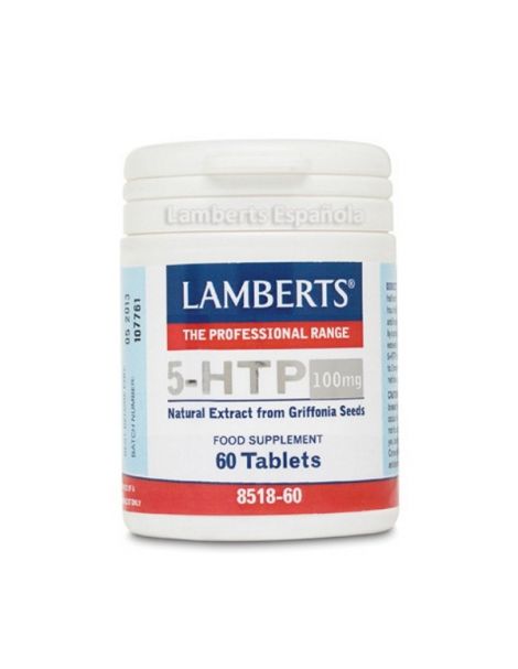 5-HTP 100 mg. Lamberts - 60 tabletas