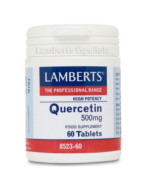 Quercitina 500 mg. Lamberts - 60 tabletas