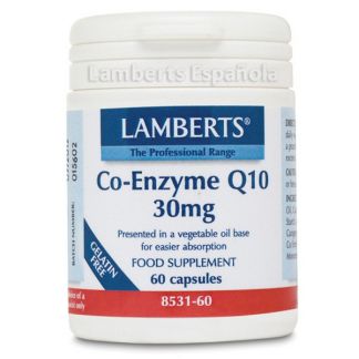 Co-Enzima Q10 30 mg. Lamberts - 60 cápsulas