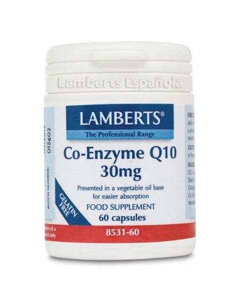 Co-Enzima Q10 30 mg. Lamberts - 60 cápsulas