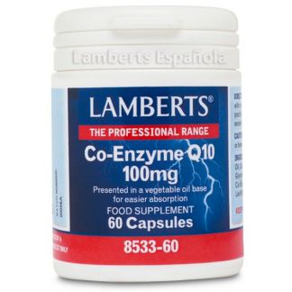 Co-Enzima Q10 100 mg. Lamberts - 60 cápsulas
