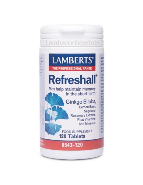 Refreshall Lamberts -  120 tabletas