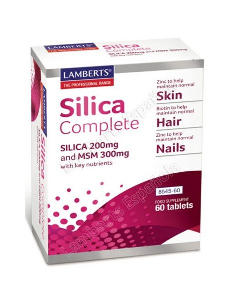 Silica Complete (Cabello, Piel y Uñas). Lamberts -  60 tabletas
