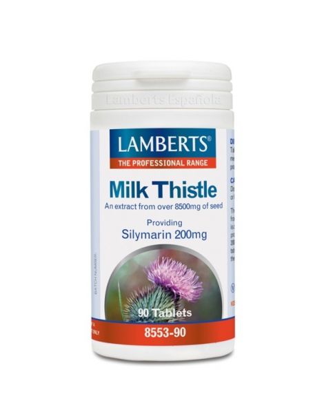 Cardo Mariano 6250 mg. Lamberts -  90 tabletas
