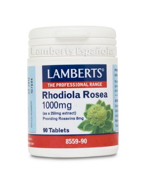 Rhodiola Rosea 1000 mg. Lamberts -  90 tabletas