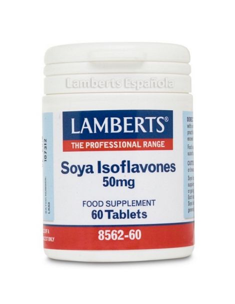 Isoflavonas de Soja 50 mg. Lamberts -  60 tabletas