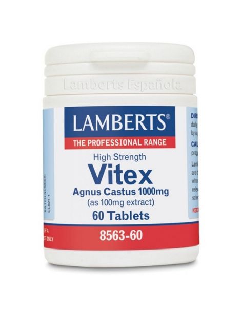 Vitex Agnus Castus 1000 mg. Lamberts -  60 tabletas