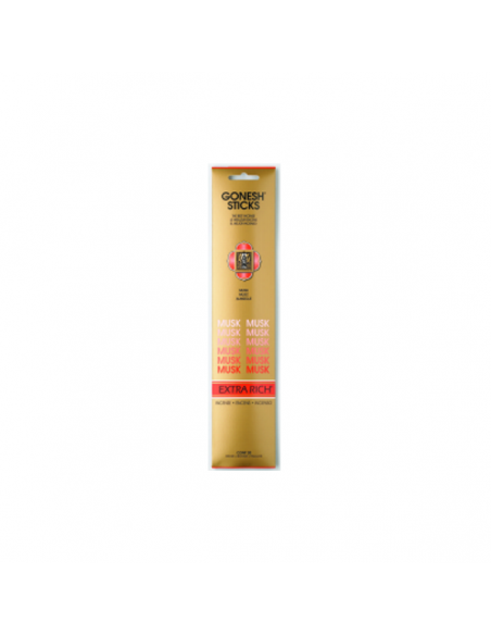 Incienso Almizcle (Gonesh Extra Rich) - 20 varillas