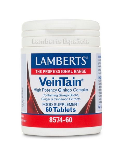 VeinTain Lamberts -  60 tabletas