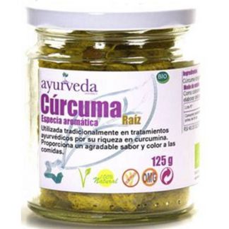 Cúrcuma Raíz (Azafrán Hindú) Ayurveda Auténtico - 125 gramos