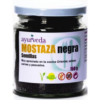 Semillas de Mostaza Negra Ayurveda Auténtico - 150 gramos