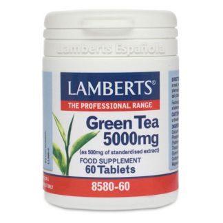 Té Verde 5000 mg. Lamberts - 60 tabletas