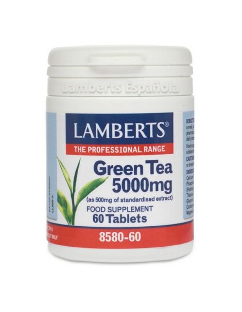 Té Verde 5000 mg. Lamberts - 60 tabletas