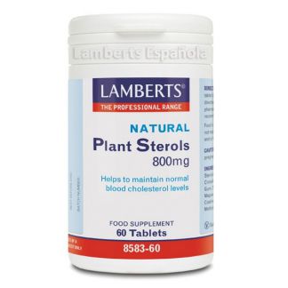 Esteroles Vegetales 800 mg. Lamberts - 60 tabletas