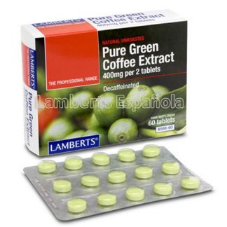 Extracto de Café Verde Puro Lamberts - 60 tabletas