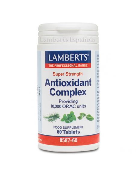 Complejo Antioxidante (10.000 ORAC) Lamberts - 60 tabletas