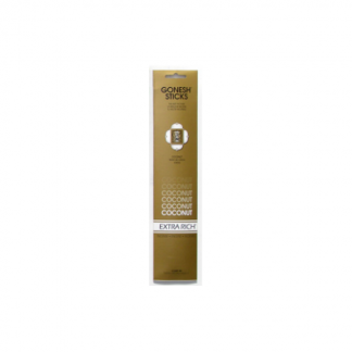 Incienso Coco (Gonesh Extra Rich) - 20 varillas
